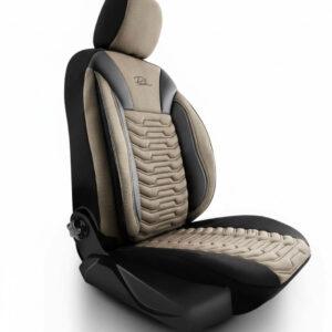 Presvlaka za Automobil – Paris Crno/Bež | Univerzalna