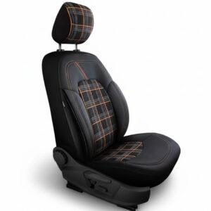 Presvlaka za Automobil – Dynamic Narančasto/Crna | Univerzalna