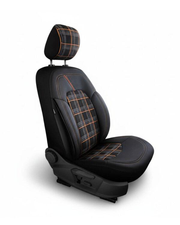 Presvlaka za Automobil – Dynamic Narančasto/Crna | Univerzalna