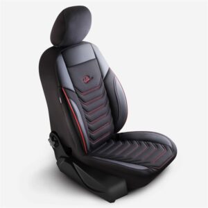 Presvlaka za Automobil – Florida Crno-Crvena | Univerzalna